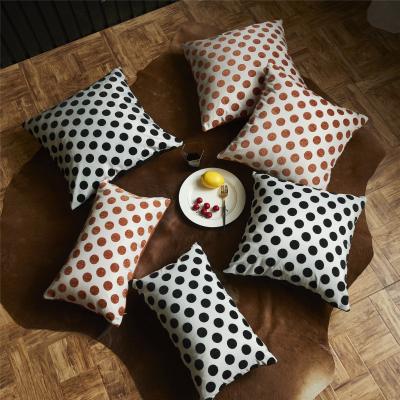 China Anti-Static Custom Design Pillow Cushion Covers Chenille Luxury Modern Decorative Cushion Covers for sale