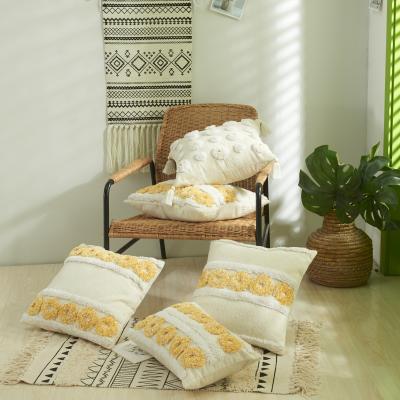 China Anti-Static Luxury Bohemian Sofa Style Cushion Cover White Pillow Cushion Covers Customized for sale