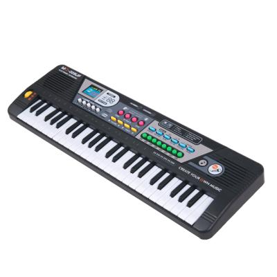 China Toy Funny 49 Keys Battery Operated Children's Toys Musical Electronic Piano Keyboard Organ for sale