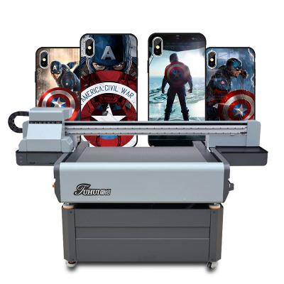 China Hotels 90*60cm Digital UV Flatbed Printer For Phone Case Small Cell Phone UV Printer for sale