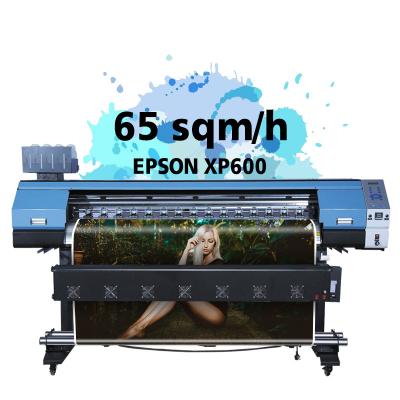 China High quality digital 1.9m hotels tarpaulin printer for vinyl,cable banner eco solvent printing machine with DX5 print head for sale