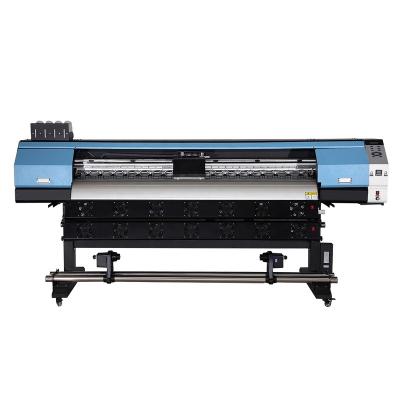 China Building Material Shops Large Format And Printing Machine 1.6m Digital UV Inkjet Printer For Flex Banner for sale