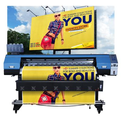 China Hotels 1.6m/1.9m/3.2m Wide Format Eco Solvent Machine With DX5 DX7 XP600 Print Head Canvas / Vinyl Flex Banner Inkjet Printer for sale