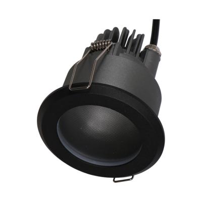 China Modern High Quality LED 7W 75mm Waterproof IP65 Cutout LED Recessed Downlight for sale