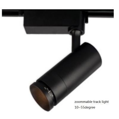 China Modern 10W 15W 20W 30W zoommable led track light spot track light housing for sale