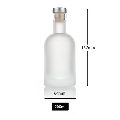 China Customizable hot sale 500ml glass bottle capacity high borosilicate glass bottle high end wine bottle support customization for sale