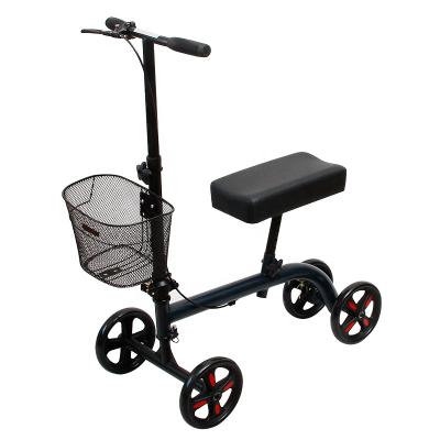 China Compact / Lightweight Adjustalbe Knee Scooter Steerable Walker Broken Foot for sale