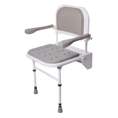 China Modern Medical Adjustable Wall Mounted Bath Seat For The Elderly for sale