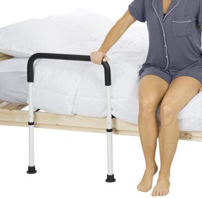 China Homecare Height Adjustable Bed Guard Rails Fence With Pocket For Elderly for sale