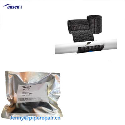 China Quick Repair Kit For Pipe pipe repair bandage for corroded pipe Reinforcement,Industrial Fiberglass Material Pipe Repair for sale