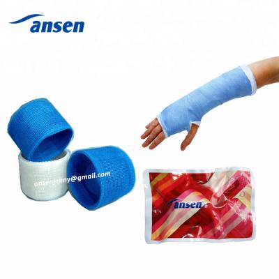 China Cast Sleeve Medical Factory orthopedic surgical fibreglass casting tape casting bandage for sale