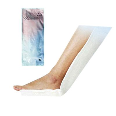 China For selling fracture waterproof orthopedic fiberglass leg foot splint for sale