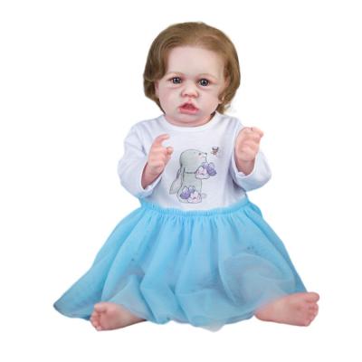 China Amazon Silicone Hot Selling 12 Inch 22 Inch Mini Lifelike Silicone Reborn Doll Saskia Baby for sale