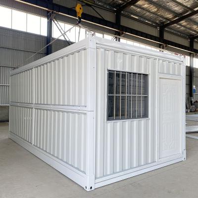 China Modern Collapsible Anti-Seismic Living 20Ft High Quality Prefab Folding Container House for sale