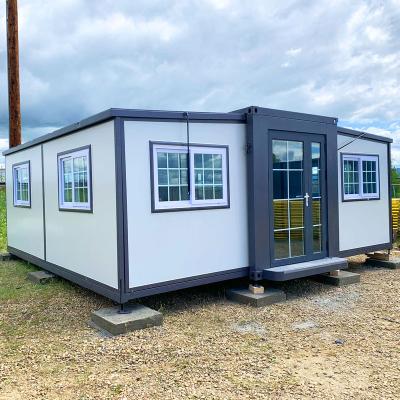 China Modern Houses prefabricated homes modern low cost expandable house 20ft with 3 bedroom for sale