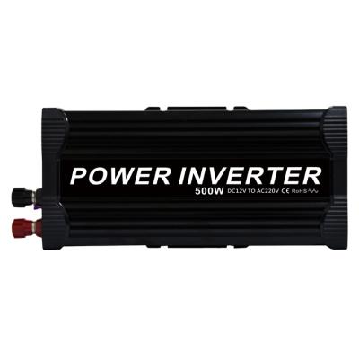 China AC 220V Household Efficiency Up to 90% Power 500W Inverter 12V DC Modified Sine Wave Inverter for sale