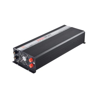 China Real Car Power 5000w Peak Power Inverter 12V DC Convert AC 220V With LCD Display for sale