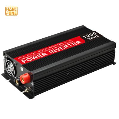 China Hanfong Car Power Inverter 1200W Home Used 12v 24v 48v DC to ac110v 220v 230v Solar Inverter THA Series 265*130*65 mm for sale