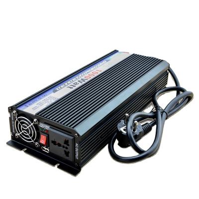 China 500W 1000W Car Power On Solar Inverter With Charger 12V 220V for sale