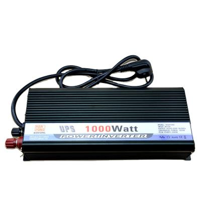 China Household Hanfong 1000w Rechargeable Battery Power Inverter Solar Inverter With Charger Without Battery for sale