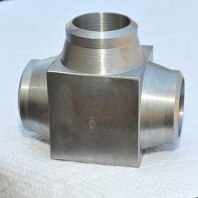 China 20# Carbon Steel Forged Socket Welding 3000LB/6000LB Reducing Tee for sale