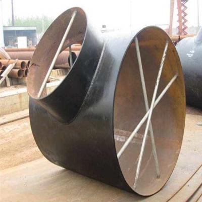 China Q345 Butt Welding National Standard Large Diameter Welding Tee Corrosion Resistance Te koop