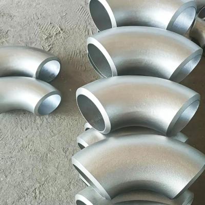 China Seamless Pipe Fittings Titanium Pipe Fitting TA2 Elbow Titanium Alloy Elbow Titanium Nickel Zirconium Pipe Fitting à venda