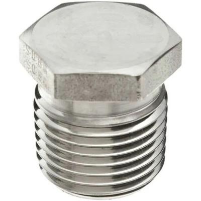 Κίνα Συσκευές σωλήνων υποδομής Hex head plug 3/4 ∆NPTM ASTM A105 GALV ASME B16.11 προς πώληση