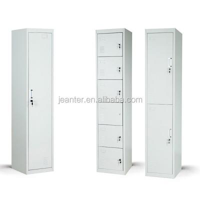 China Detachable Wardrobe Customize Single Door Steel Locker for sale