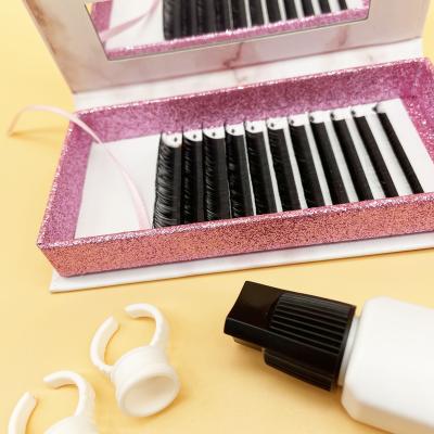 China Individual Extension Mink Lashes Beautiful Eyelash Extensions Best Quality Handmade Long Eyelash Natural Supplier for sale