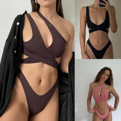 China Breathable women wholesale make your design bikini sexy beach wear luxury swimwear two-piece swimming suit for sale