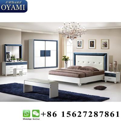 China Foshan MDF Bedroom Furniture Modern Homes Wooden Bedroom Furniture Set for sale