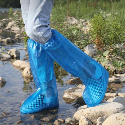 China Disposable Boots Covers Over The Knee Shoes Boots Covers Anti-Slip Rain Overshoe for Men Women Rainy Day Outdoor for sale