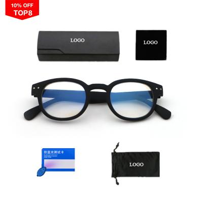 China Custom Fashion Bluelight Anti Blue Light Logo Glasses Blocking Trainer Computer Gaming Eyeglasses Glasses With Case 2021 for sale