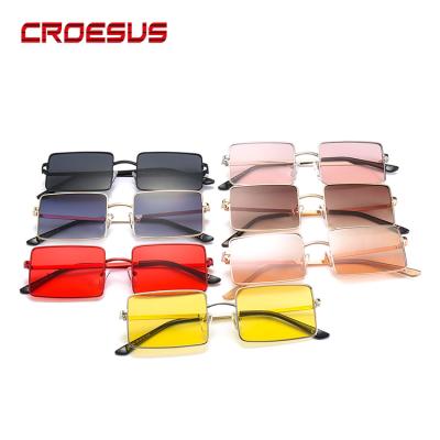 China Custom rectangle hot seller promotional products unisex sunglasses bulk cheap buy sunglasses for sale