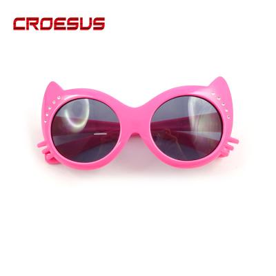 China Wholesale Cat Form Children Sunglasses, Kids Sun Fashion Sunglasses Lenses For Kids for sale