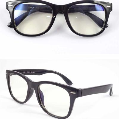 China Custom Vintage Classic Vintage Quality Square PC Frames Optical Glass Eyewear Goggles for sale