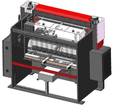 China Wc67k Heat Molding Hydraulische Abkantpresse Blechbiegemaschine Für 8mm Plattenauflage zu verkaufen