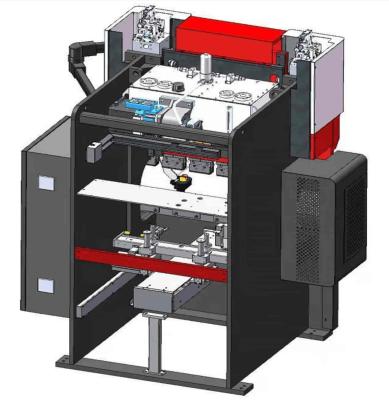 China Down And Up Movement Bending 40t/2000 CNC Automated Press Brake With 4 Axis for sale