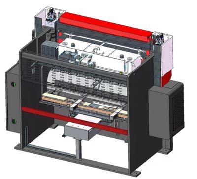 중국 인후 깊이 CNC 압박 브레이크 유압 장 구부리는 기계 3000mm 판매용