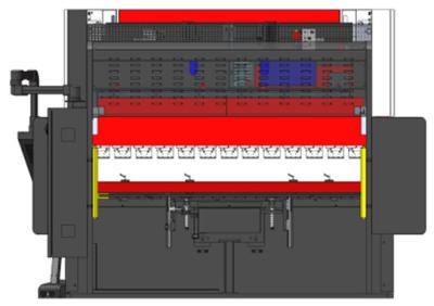 China CNC-Biegemaschine mit unterem Hub Wc67y Hydraulische Abkantpresse 160x3200 zu verkaufen