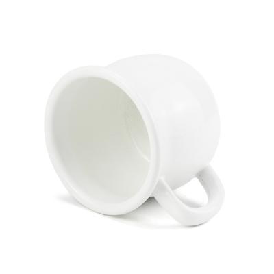 China Sustainable Hot-Product Enamel Paint Cup Pour Spout White Measuring Jug for sale