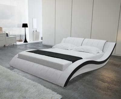 China Europe Design Soft Modern Bed Pu Leather King Size Head Bed Upholstered Bed for sale