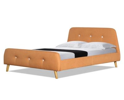 China soft bed nordic style designer bed good promotion selling cheap price queen bed for sale