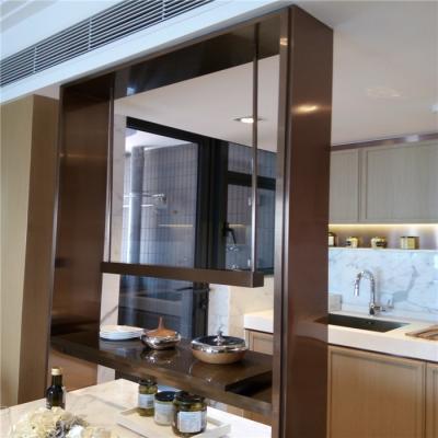 China Custom stainless steel frame,Background wall stainless steel decorative frame for sale