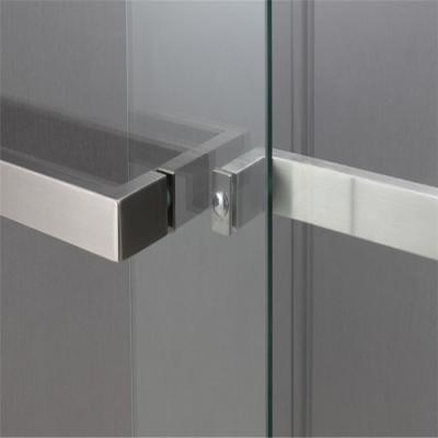 China high quality shower room handle 304 stainless steel glass door handle with various design and color for sale