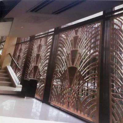 중국 CNC laser cutting panel screen metal decoration material for luxury architectural and interior projects 판매용