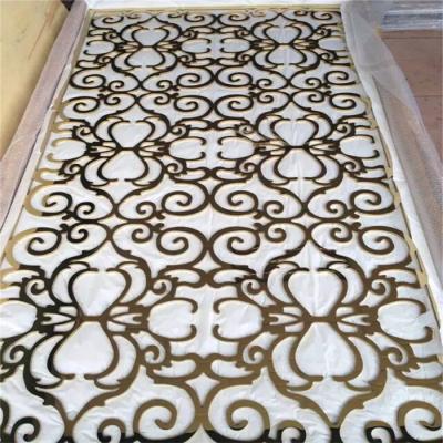 China home decor decorative screen panel  stainless steel metal screen partition for sale