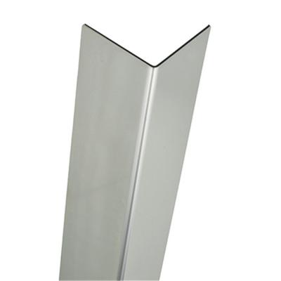 China 201 304 brushed stainless steel tile trim tile corner trim L shape for sale