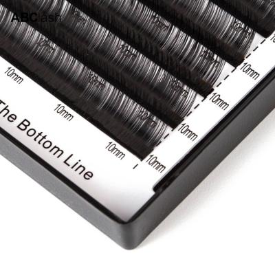 China OEM Eco-Friendly Individual Handmade Classic Volume Private Label Eyelash Extension Mink Russian Russian Eye Silk Lashes for sale